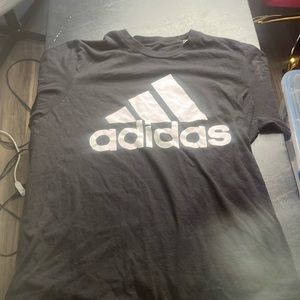 Adidas Shirt Large black and white
